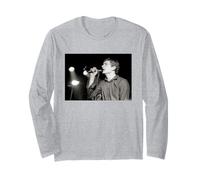 Ian Curtis Joy División Bowdon Vale Live 1979 Martin O'Neill Manga Larga