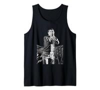 Ian Curtis of Joy Division Cantando en Vivo 1979 Martin O'Neill Camiseta sin Mangas