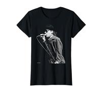 Ian Dury Hugh Cornwell Stranglers benefician a Virginia Turbett Camiseta, Mujer, Negro, XXL