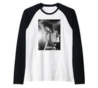 Ian Gillan De Deep Purple Solo Band Gillan 1982 Camiseta Manga Raglan