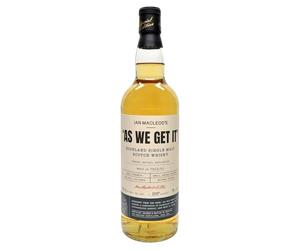Ian Macleod's AS WE GET IT Highland Single Malt Cask Strength 60,4% Vol. 0,7l