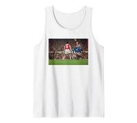 Ian Wright Arsenal V Everton en Highbury Football Camiseta sin Mangas