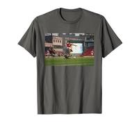 Ian Wright En Acción Arsenal V Aston Villa Fútbol Camiseta