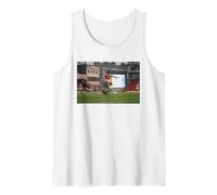 Ian Wright En Acción Arsenal V Aston Villa Fútbol Camiseta sin Mangas