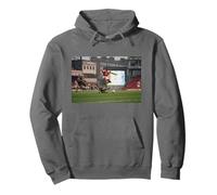 Ian Wright En Acción Arsenal V Aston Villa Fútbol Sudadera con Capucha