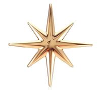 IANFAN 2 broches de estrella dorada para mujer, broche minimalista de estrella en explosión de estrellas, broches de solapa de acero inoxidable, accesorios de ropa para festivales de Navidad