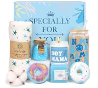 iAOVUEBY Cesta de regalo para nueva mamá y bebé, regalos de baby shower para futuras mamás, regalos posparto para mamás, paquete de cuidado de nueva mamá después del nacimiento, regalos de cumpleaños