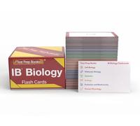 IB Biology Study Cards 2025-2026: IB Biology Exam Prep and Practice Test Questions [Full Color Cards]