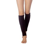 iB-iP Mujer Calentadores Piernas Ballet Neón Verde Lima Aeróbicos, Talla: Talla única, Gris oscuro