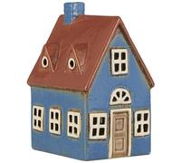 IB Laursen Casa f/Tealight Nyhavn puerta marrón, B: 11 H: 16 L: 9