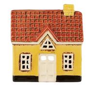 IB Laursen Casa f/vela de té My Home Town puerta blanca, B: 7,7 H: 14 L: 13