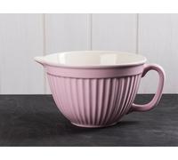 IB Laursen Mynte Bol para Mezclar Rosa Cerámica Platos, Vajilla English 1700ML