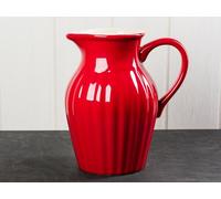 IB Laursen Mynte Jarro 1,7 Litros Rojo Cerámica Vajilla Strawberry Jarro,Garrafa