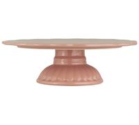 IB Laursen Mynte Plato de Torta Coral Cerámica para Tartas Almendra