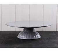 IB Laursen Mynte Plato de Torta Gris Cerámica para Tartas Francés Platos,Vajilla