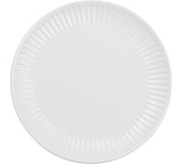 IB Laursen Plato Con Surcos Mynte Pure Blanco Plato 28CM Platos, Vajilla