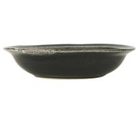 IB Laursen Plato De Sopa DUNES Negro ANTIQUE BLACK Cerámica Vajilla Plato 20cm