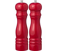 IB Laursen Sal & Molinillo de Pimienta Set 2-teilig Rojo Especias Madera