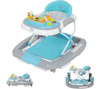 ib style® 3 in 1 WAVE Babywalker | Andador para bébé | Columpio para bébé | Centro de actividades | con función de oscilación | Luz y melodía | EN1273:2020 | Mint