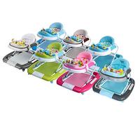 IB-Style - Andador «Little Driver» / «Little World» | 2 en 1 andador y columpio para bebé en 4 colores | Andador infantil con función de juego | Color: rosa