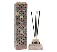 IBA Indianbeautifulart Handmade Stone Inciense Stick Burner | SoportePaloVelas | QuemadorLuzTe Talla Floral Talling para Regalar- Decorativa Y DecoracionCocina (10€x 2.2€ Pulgadas)