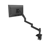 IBADFPLG Brazo extralargo de elevación libre y movimiento completo de aluminio, soporte de montaje for monitor LCD LED de 10-38 pulgadas, V63C/XSJ8013C(V63C-Black)