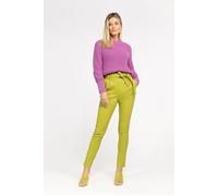 Ibana Paula Stretch Leather Sweet Apple Green Talla: 42 | Pantalones de Cuero Outlet | Mujer | Verde
