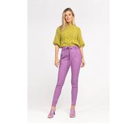 Ibana Paula Stretch Leather Wild Rose Talla: 40 | Pantalones de Cuero Outlet | Mujer | Rosa