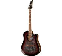 Ibanez ALT30FM Altstar Red Doom Burst High Gloss Electro-Acoustic Guitar