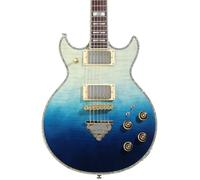 Ibanez AR420 - Escuadra con graduación de color azul transparente