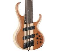 Ibanez BTB7MS Bass Workshop Natural Mocha Low Gloss 7-String Electric Bass Guitar