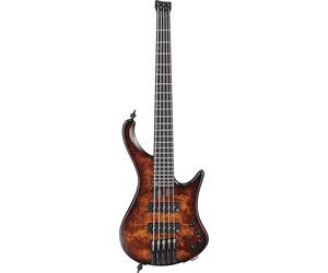 Ibanez EHB1505S Bass Workshop Dragon Eye Burst Low Gloss 5-String Headless Bass with Gig Bag