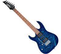 Ibanez GRX70QA-TBB GIO Series - Guitarra eléctrica - Burst azul transparente - zurdos