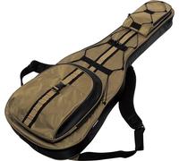 Ibanez IGB681-KH Powerpad - Funda Acolchada Suave con diseño de Pared Lateral Protectora, múltiples Bolsillos para Accesorios, cómodas Correas de Mochila y Carcasa Exterior Duradera, Color Caqui
