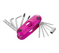 IBANEZ Multiherramienta - 11 herramientas en 1 - rosa metalizado - Edición limitada