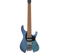 Ibanez Q547 Q Series Blue Chameleon Metallic Matte 7-String Headless Electric Guitar with Gig Bag