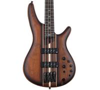 Ibanez SR1350B Soundgear Premium Dual Mocha Burst Flat Electric Bass Guitar with Gig Bag