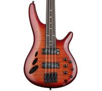Ibanez SRD900F Bass Workshop Brown Topaz Burst Low Gloss Fretless Electric Bass Guitar
