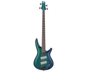 Ibanez SRMS720 Bass Workshop Blue Chameleon Multi-Scale Electric Bass Guitar