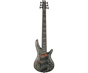 Ibanez SRMS806 Bass Workshop Deep Twilight 6-String Electric Bass Guitar
