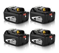 Ibanti 4PCS 18V 5.0Ah Batería de Repuesto para Makita 18V Batería 5.0Ah BL1850 BL1840B BL1860B BL1830B BL1820B BL1860 BL1840 BL1830 BL1820