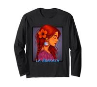 ibaraza, Bandera Boricua, Flor Puertorriqueña Jíbara Maga Manga Larga