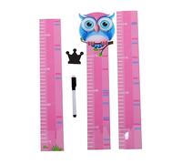 ibasenice 1 Juego altura pegatinas etiqueta de medida de altura kit de collage de pared decoración tabla de crecimiento etiqueta de la pared removible animal Decorar Japón póster bebé suite