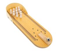 ibasenice 1 Juego En contra El Juguete Bolos Infantiles Actividades De Productos De Asistencia para Personas Mayores Niño Pequeño Abdominales Escritorio