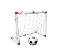 ibasenice 1 Juego Mini Portería de Fútbol para Conjunto de Deportivos Indoor Incluye y Inflador para Casa