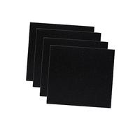 ibasenice 1 Paquete Tabletas de Desodorante de Caja de Arena para Gatos colador Reemplazos carbón Black