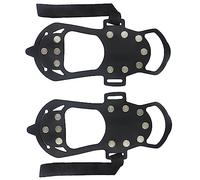 ibasenice 1 Par Crampones Antideslizantes para Botas y Zapatillas Púas para Hielo y Nieve Accesorios Prácticos para Senderismo y Actividades Fáciles de y Ajustar