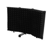 ibasenice 1 Pc Paravientos De Micrófono Escudo De Aislamiento De Sonido Del Micrófono Escudo De Micrófono Escudo Vocal Micrófono De Escritorio A Prueba De Viento Tapa Del Filtro Abdominales