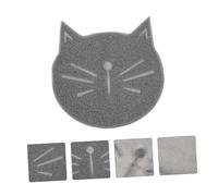 ibasenice 1 Pieza Alfombra para Gatos Diseño Compacto con de Gato Alfombrilla Antideslizante para Control para Doméstico Protección y para Mascotas