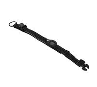 ibasenice 1 Pieza Cobertura Protectora del Collar de Mascotas rastreadores de Mascotas - Caso de Seguimiento de pérdidas Protector de localizador cinturón Protector localizador Nylon Negro